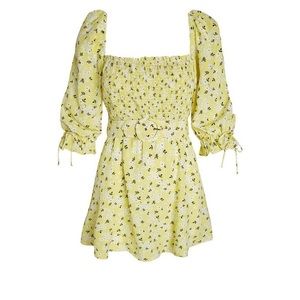 NEW: For Love & Lemons Chrysanthemum Mini Dress